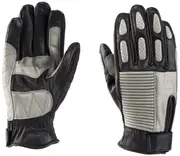 Blauer Banner Motorcycle Gloves, black-grey, Size XL for Men Black Grey