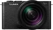 [Panasonic] Lumix DC-S9HE-K Full Frame Mirrorless Open Gate Vlogging Camera, 24.2MP, 6K /4K Video, 779 Point PDAF, Image Stabilisation, Free-Angle Screen, 5Ghz WiFi, Black, 28-200mm (x7 Zoom) Lens