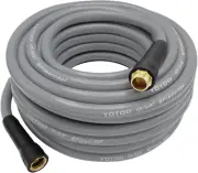 Heavy Duty Hybrid Garden Water Hose 5/8-Inch by 100-Feet 150 PSI Kink Resistant,