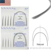 100pc Dental Orthodontic Arch Wires Niti Super Elastic Round Arcos de ortodoncia