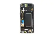 Samsung Galaxy S8 OLED Screen Replacement Digitizer with Frame G950F-Midnight