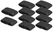 Generic 2 X 10 Pieces Elastic Belt Holders, Belt Rings, Webbing Loop Accessories, Belt Strap for Trousers, Belt Strap Holder for Backpacks