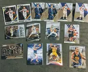 2019 Stephen Curry 14-Card Lot (including Silver Prizm) Warriors