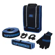 Superwinch Getaway Recovery Kit (Incl. Bow Shackles/Recovery Strap/Gloves/Bag)