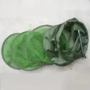 Fishing Nets, Glued Steel Fork Fish Guards Foldable Quick-drying Fishing Nets