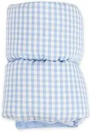 Pello Comfy Cradle Nursing Arm Cushion, Breastfeeding and Bottle Feeding Pillow, Head Support, Reversible Adjustable Nursing Cushion for Newborn. (Tommy/Dusty Blue)
