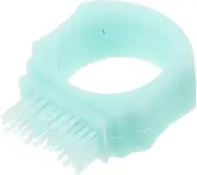 Generic Portable Ring Toothbrush Kid Toothbrush Tooth Brush Toothbrushes Toothbrush Toothbrush Soft Bristle Toothbrush The Ring Toothbrush for Plastic Sky-blue