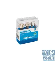 Sutton 4 Piece 90° Three Flute Deburring Countersink Set - C1070004