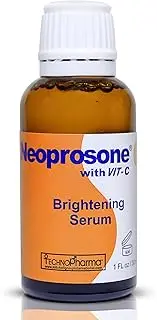 Neoprosone, Vitamin C Serum for Face | 1 Fl oz / 30ml | For Dark Circle, Wrinkles & Blemishes | with Alpha Arbutin and Castor Oil