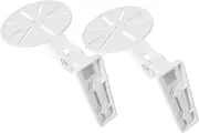 Veemoon Universal Security Camera Bracket Holder Wall Mount Rack White Sturdy Durable Easy Installation for Indoor/Outdoor Use