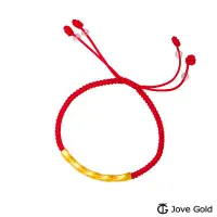 在飛比找博客來優惠-JoveGold漾金飾 優雅的季節黃金繩手鍊