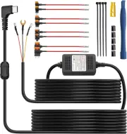 3 Wire Dash Cam Hardwire Kit 11.5Ft/3.5M USB C Car Camera Hardwire Kit 12V-24...