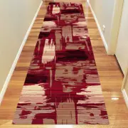 Medori Twenty Red Runner Rug