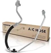 A-Premium A/C Discharge Line Hose Assembly Compatible with Audi Q7 2017-2018 V6 3.0L Supercharged, Compressor to Condenser