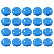 Tennis Racket Dampeners, 20 Pcs Silicone Tennis Dampeners, Blue