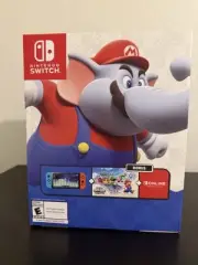 Nintendo Switch OLED-Lit Super Mario Bros Wonder Bundle (NEVER OPENED!)