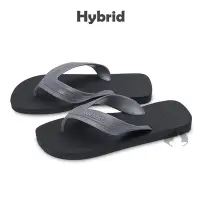 在飛比找Yahoo!奇摩拍賣優惠-Hybrid 黑色 男款 紳士系列夾腳拖鞋-阿法.伊恩納斯 