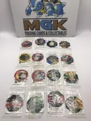 16X DBZ Dragon Ball Z Mixed lot 2000-2001 SEALED tazo dizk Series 1 & 2 rare