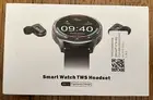 Smart Watch Black New in Box. Hear rate, steps, music, bluetooth, sleep monitor