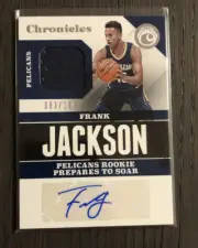 2017 Chronicles FRANK JACKSON RC Auto Silver SP/199 Rookie Patch Autograph
