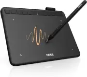 UGEE Drawing Tablet S640 Digital Graphics Pad with Battery-Free Stylus Tilt Func