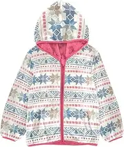 [Caihoyu] Girls Sherpa Lined Toddler Boy Zip Up Jacket Toddler Girl Jacket