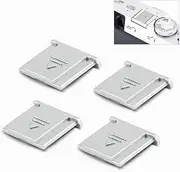 4 PCS JJC Hot Shoe Cover Protector Cap for Fujifilm X100VI X-T50 X-S10 X-T5 X-T4 X100V X-PRO3 X100F X100T X100S X100 X-T3 X-T2 X-T30 X-T20 X-T10 X-PRO2 X-PRO1 X-E3 X-E2S X-T200 X-T100 X70 X30 X-A7