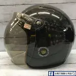 台南WS騎士用品 M2R BB-300 碳纖半罩式安全帽  碳纖維 輕量 6角亮光碳纖半罩式安全帽 復古騎士帽