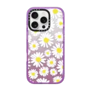 iPhone 16 Pro Impact Case MagSafe Compatible Daisy Fields