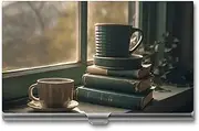 [VFMKT] Slim Metal Business Card Holder Portable Business Card Case Pocket Name Card Holder Books And Mugs Wallet for Men Women Office Travel