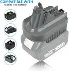 Adapter For Makita 18V Battery Convert to Dyson V6 Vacuum Cleaner DC58 DC59 DC61
