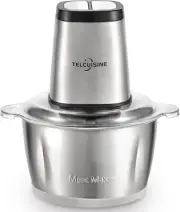 2L Electric Meat Grinder Food Processor Fruits Blender Veg Chopper Sausage Make