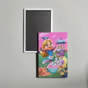 Alice's Wonderland Bakery Mini TV Show Poster Fridge Locker Magnet