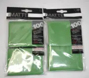 200 Ultra Pro Green Pro-Matte Standard Size Deck Protectors Card Sleeves Mtg