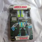 Meccano Erector Micronoid Code Zapp Green Programable Robot Building Kit New