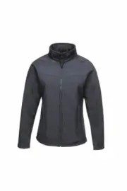 Regatta Professional Womens Uproar Softshell Jacket TRA645 Navy/Seal Grey [P13]