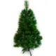 摩達客耶誕★台灣製4呎/4尺(120cm)特級綠松針葉聖誕樹裸樹 (不含飾品)(不含燈)(本島免運費)