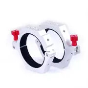 Pair of S8235 95mm Astronomical Telescope Tube Ring Hoop CNC Processing