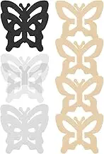 Bra Strap Clips 10 Pack, Bra clips for racer back, Anti-Slip Buckles Bra Clips for Straps,Butterfly pattern bra clips to hide straps, Premium Polypropylene bra strap clips racer back
