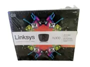 Linksys N300 Wifi Router with ADLS2+ Modem Brand New Sealed