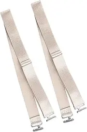 [Generic] 2x Belt Clips - Clips For Stockings | Garter Belt For Thigh Highs | Garter Clips | Adjustable Thigh High Clips | Elastic Women's Thigh Fixing Buckle Prevents Long Garter Socks From Falling