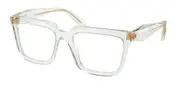 Prada PR A19VF Asian Fit 14R1O1 Women’s Glasses Green Size 55 - Private Health Rebate - Blue Light Block Available