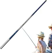 Compact Fishing Rod - Ergonomic Fishing Rod - Space Saving Portable Precision Ergonomic Kit for Adult Men Travel Lake River Bass Trout Catfish Backpacking