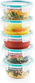 [Snapware] Total Solution Round Plastic Food Storage Container Set (10-Piece Set)