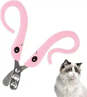 Puppy Nail Clippers,Stainless Steel Nail Pet Cutter | Anti-Bleeding Pet Nail Cutter Clipper Professional Pet Grooming Tool, Double Round Hole Small Blind Scissors for Small to Large Cat Dog