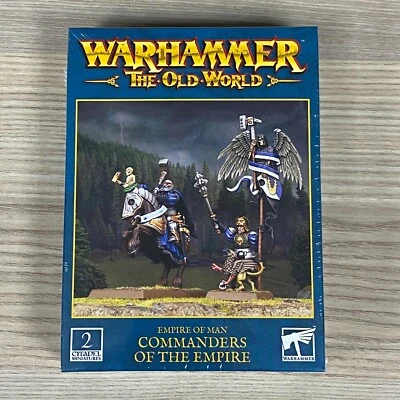 EMPIRE OF MAN COMMANDERS OF THE EMPIRE WARHAMMER THE OLD WORLD GAMES WORKSHOP