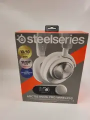SteelSeries Arctis Nova Pro Wireless Over-Ear Gaming Headset White 61524