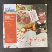 Anita Goodesign Embroiery Party Curriculum Holiday Extravaganza Design CD NEW