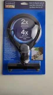 Art Minds 2x Power 'Hands free' Lighted Bifocal Magnifier