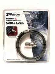 Targus DEFCON CL, Laptop Cable Lock, PA41OU